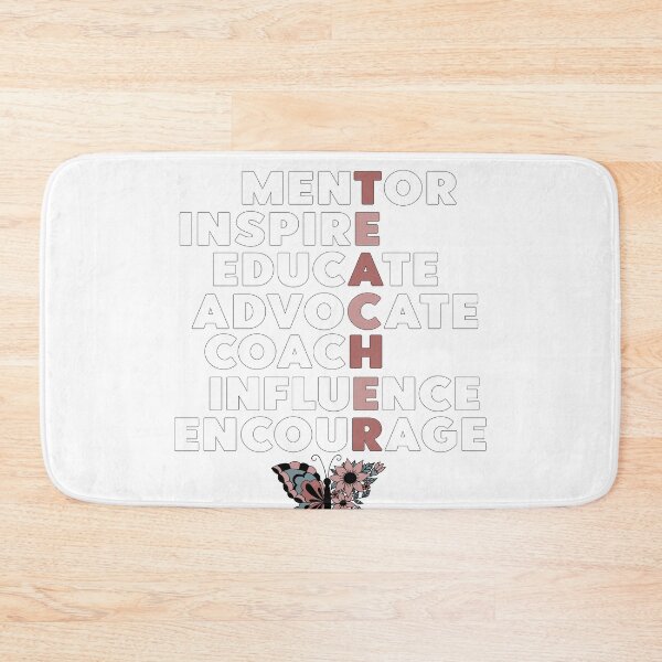Item preview, Inspirational Teacher Graphic For Teacher Gift With Retro Boho Butterfly designed and sold by mysticblvd.