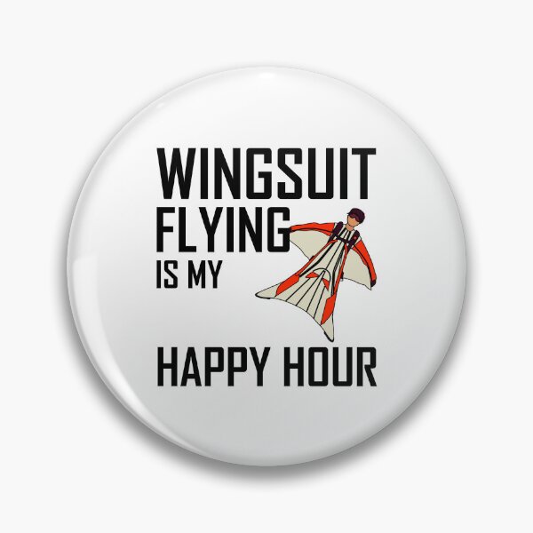 Item preview, Wingsuit flying Base Jumping Skydiving Wingsuiting designed and sold by TastefulTees.