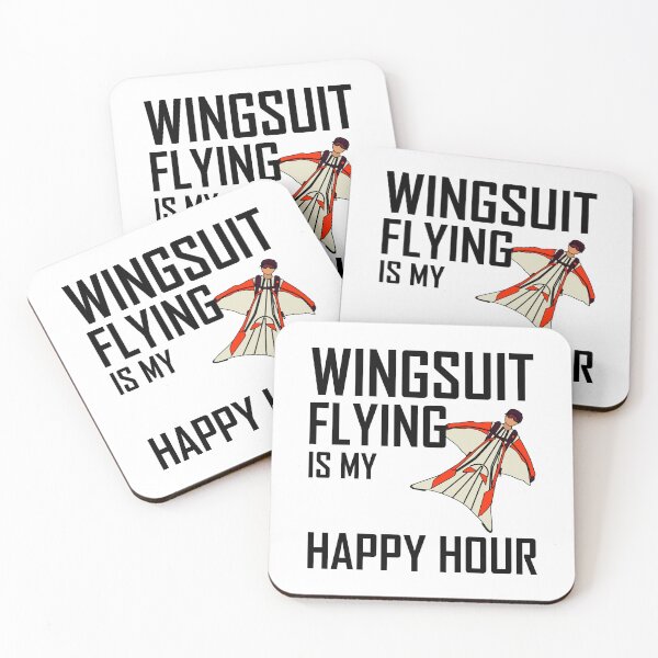 Item preview, Wingsuit flying Base Jumping Skydiving Wingsuiting designed and sold by TastefulTees.