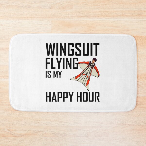 Item preview, Wingsuit flying Base Jumping Skydiving Wingsuiting designed and sold by TastefulTees.