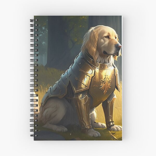 Item preview, Golden Paladin: The Loyal Defender-Paladin Dog Class Dungeons and Dragons (D&D) designed and sold by PandaCreates.