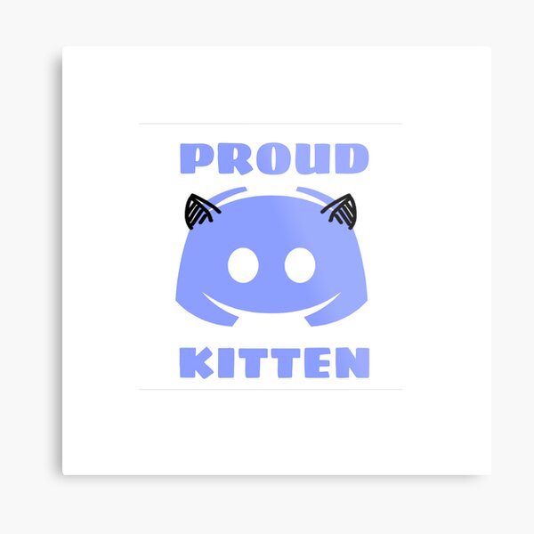 Cat Discord Metal Prints for Sale