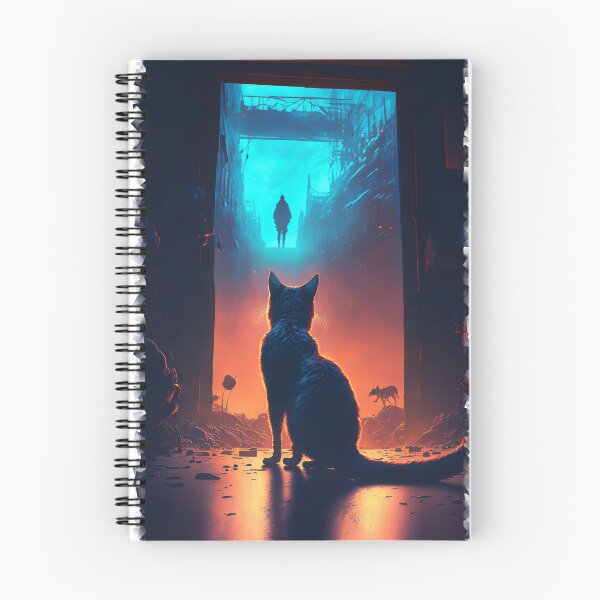 Item preview, Cat Gazing Into Another World designed and sold by DreamsGD.