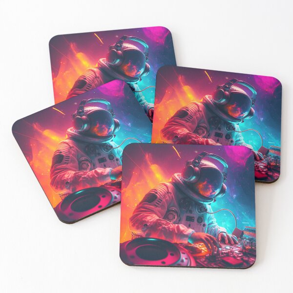 Item preview, Extraterrestrial DJ: Bold Colors, Cosmic Grooves designed and sold by marcomonge84.