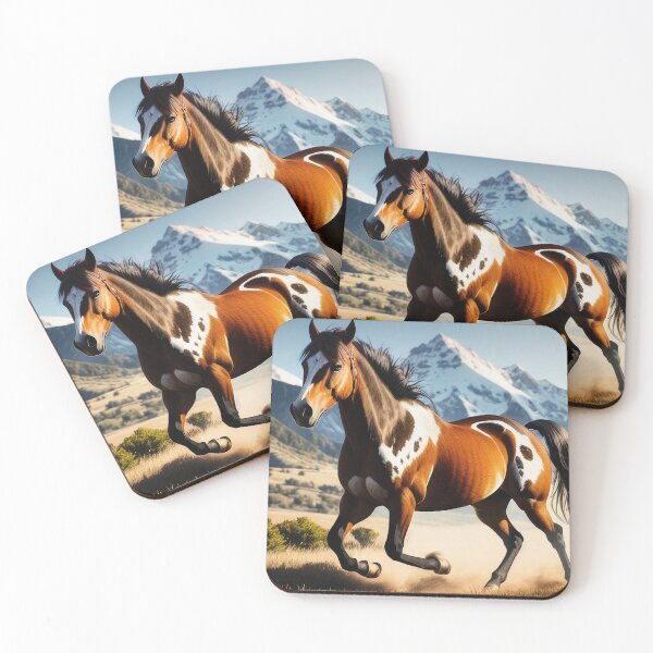 Item preview, Appaloosa Horse Wild and Free designed and sold by MythicalSticker.