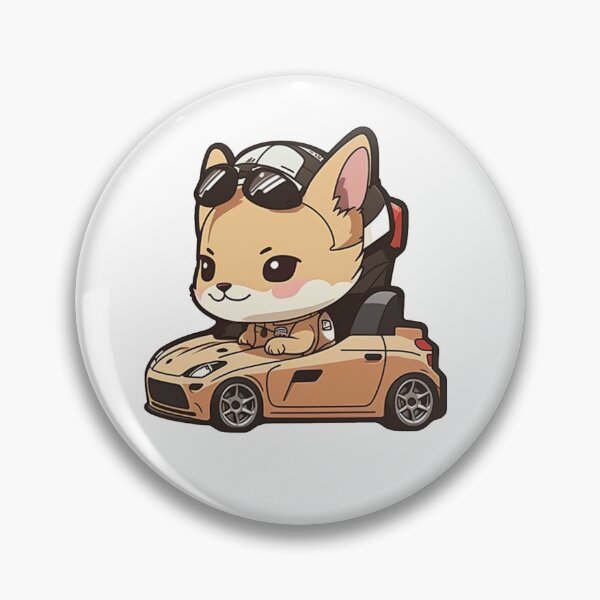 Item preview, Alsatian Race Car Driver designed and sold by crystalbubbles.