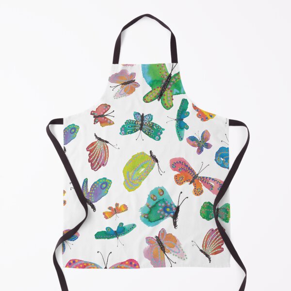 Item preview, Vibrant Whimsical Butterflies in Watercolor designed and sold by Cherie Lidbury.