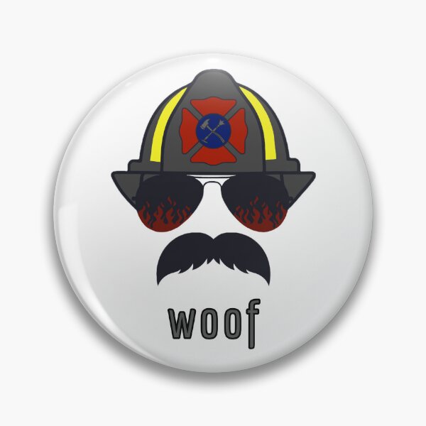 Item preview, Firefighter, Woof designed and sold by SpruceGooseCo.