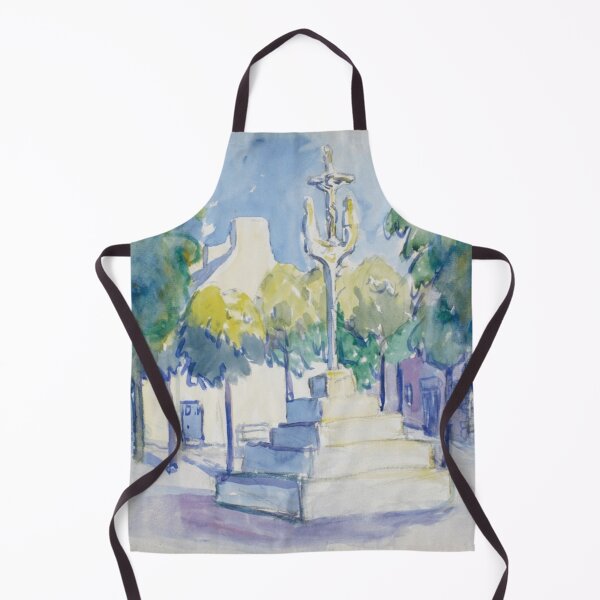 Item preview, Village Square with Cross No. 1 by Emily Carr designed and sold by TheRedVineyard.