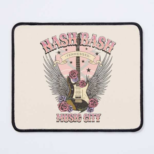 Item preview, Vintage Nash Bash Nashville Tennesee Guitar and Roses designed and sold by PUFFYP.