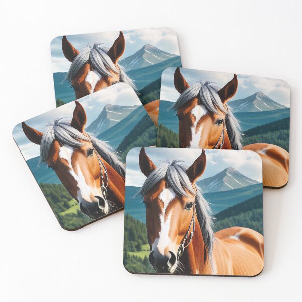 Item preview, Appaloosa Horse Wild and Free designed and sold by MythicalSticker.