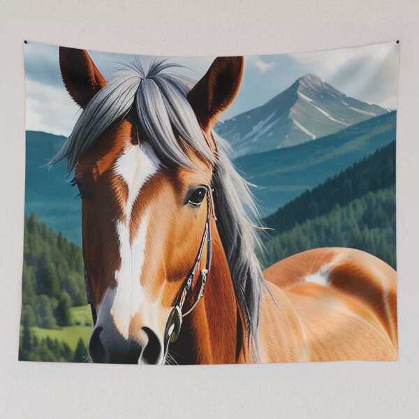Item preview, Appaloosa Horse Wild and Free designed and sold by MythicalSticker.