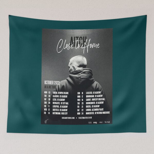 Item preview, Aitch Announces Close To Home Tour 2022    designed and sold by kevinrichmond8.