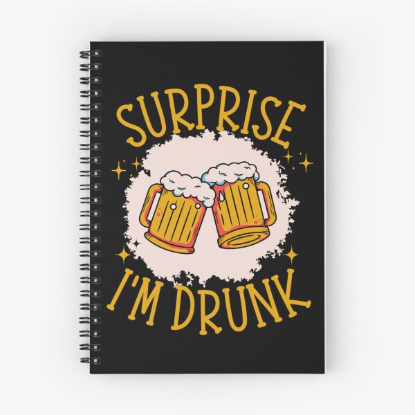 Item preview, Surprise I'm Drunk - Funny Alcohol Sayings designed and sold by chetan786.