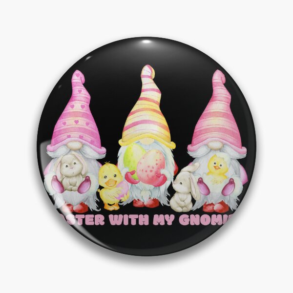 Item preview, Easter with my Gnomies - Easter Gnomes - Pink designed and sold by Trinket-Trickster.