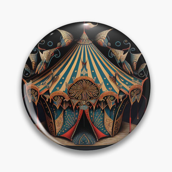 Item preview, A Carnival Circus Tent 1 (of 5) designed and sold by ruthlessjules.