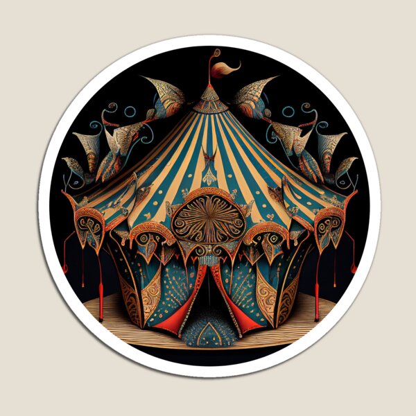 Item preview, A Carnival Circus Tent 1 (of 5) designed and sold by ruthlessjules.