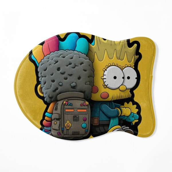 SpongeBart Kaws Backpack - Takashi Murakami Style Sticker for Sale by kfir  marco