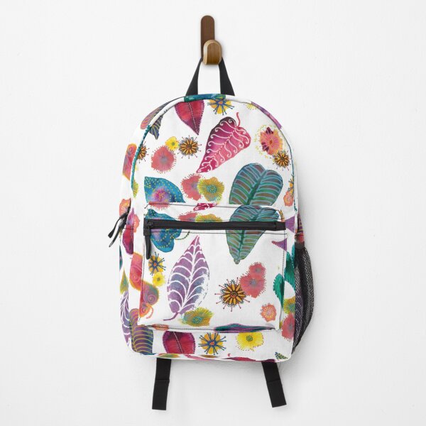 Artikelvorschau, "Wunderlicher herzförmiger Blatt- und Blumen-Aquarelldruck" entworfen und verkauft von Cherie Lidbury.