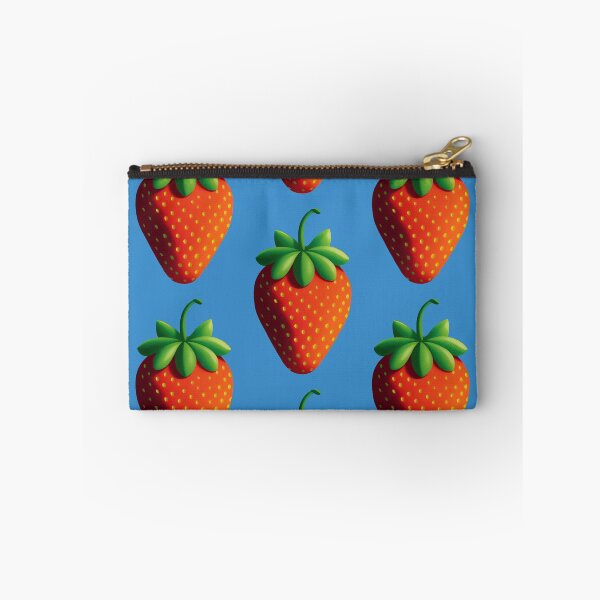 Item preview, Strawberry Delight nº 01 - digital painting of a strawberry designed and sold by Futuristicas.