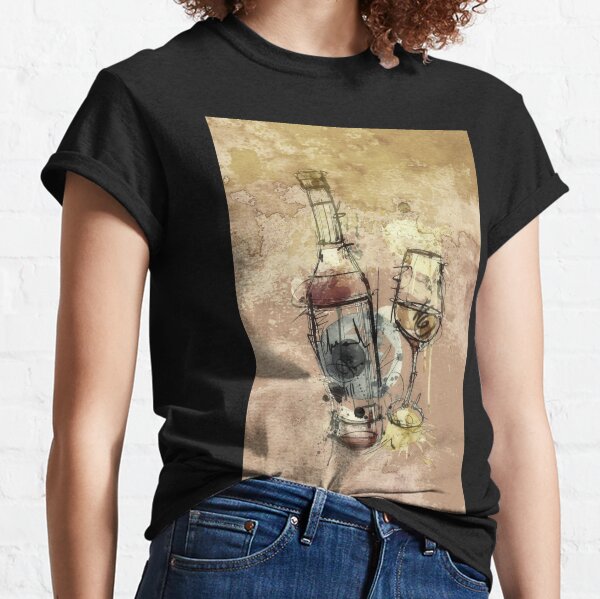 Spilt Wine Classic T-Shirt