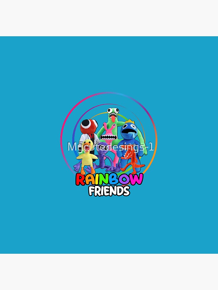 Blue Rainbow Friends. Blue Roblox Rainbow Friends Characters, roblox, video  game. Halloween Photographic Print for Sale by Mycutedesings-1