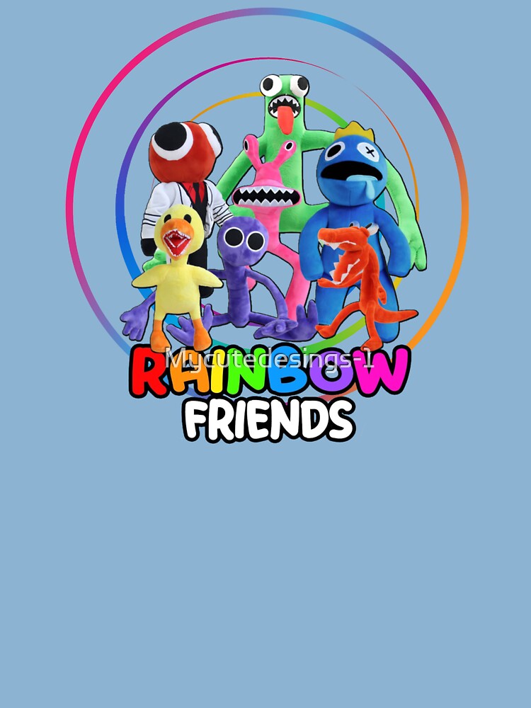 Blue Rainbow Friends. Blue Roblox Rainbow Friends Characters, roblox, video  game. Halloween Kids T-Shirt for Sale by Mycutedesings-1