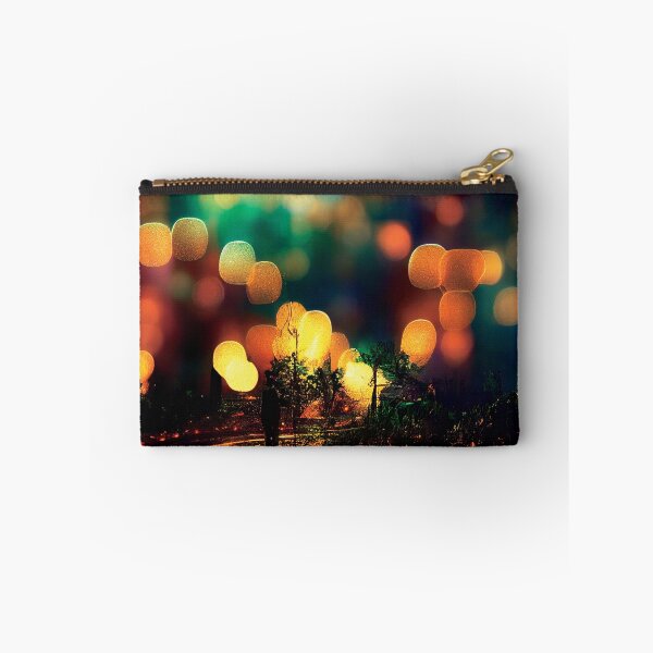 Item preview, a blurry photo of a tree and some lights designed and sold by DesignAtYO.