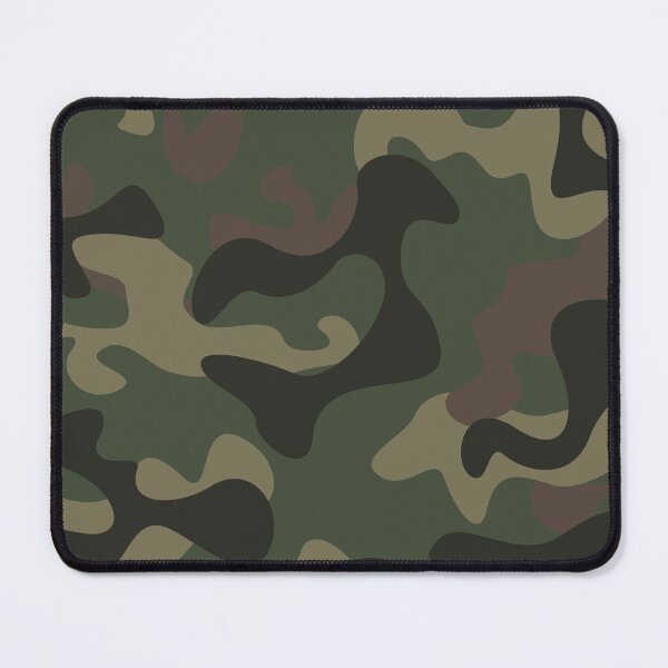 Item preview, Camouflage OD Green Black Brown US Army Jungle Camo designed and sold by Cyberty.