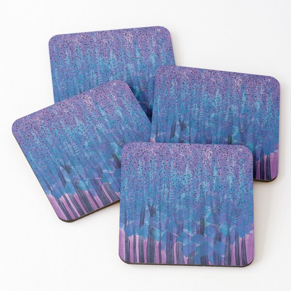 Item preview, Blue Violet Purple Forest designed and sold by Alexandria Levin.