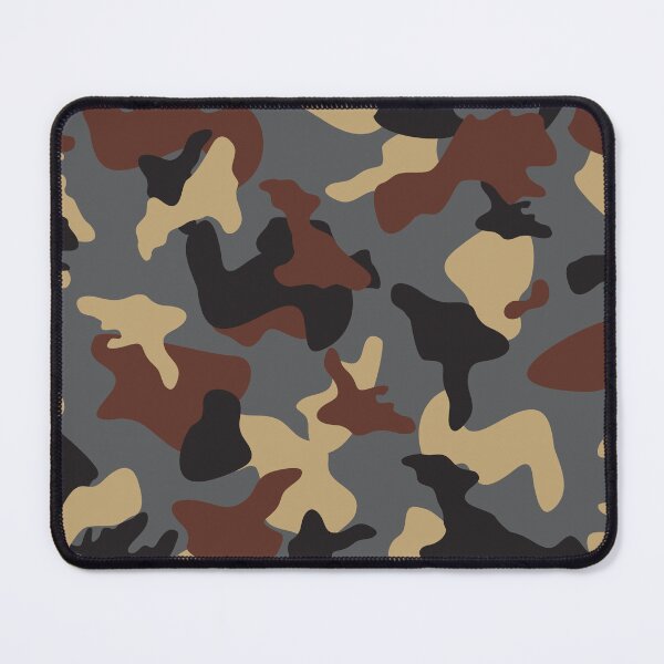 Item preview, Camouflage Flat Dark Earth Black Grey Brown Camo designed and sold by Cyberty.