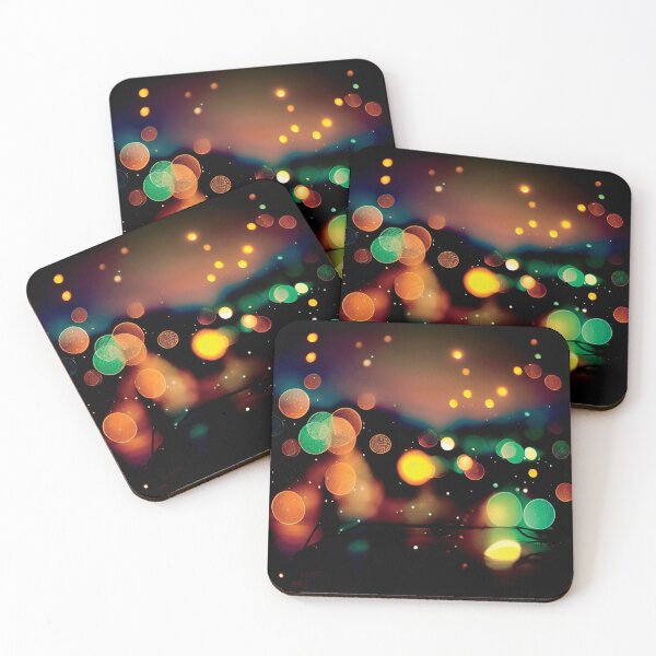 Item preview, a blurry photo of a bunch of lights designed and sold by DesignAtYO.
