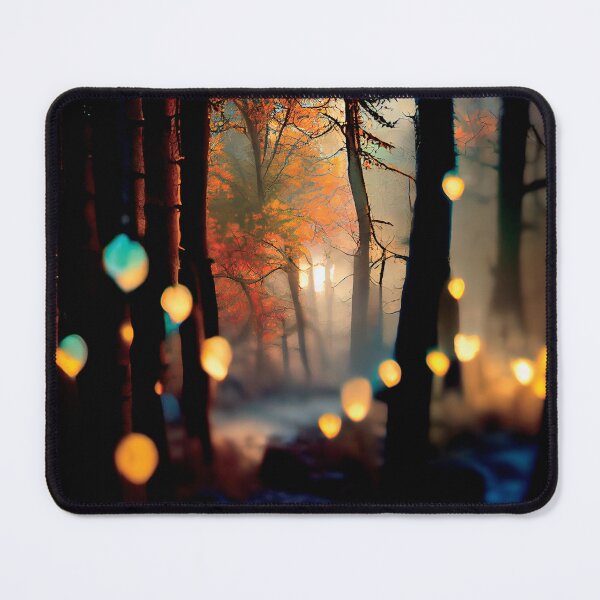 Item preview, a forest filled with lots of lights and lots of trees designed and sold by DesignAtYO.