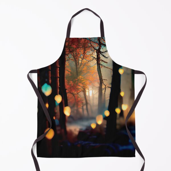 Item preview, a forest filled with lots of lights and lots of trees designed and sold by DesignAtYO.