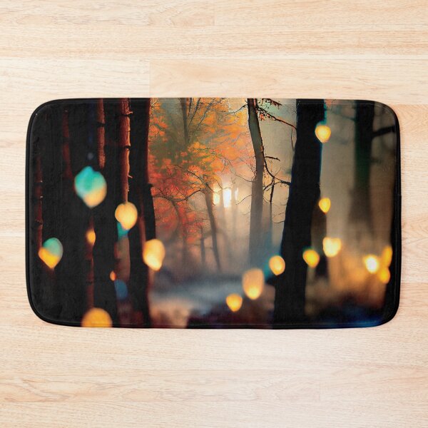 Item preview, a forest filled with lots of lights and lots of trees designed and sold by DesignAtYO.