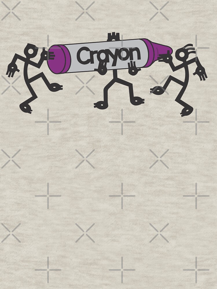 Thumbnail 7 of 7, Classic T-Shirt, 3 Freaks With a Purple Crayon designed and sold by 3FreaksWith.