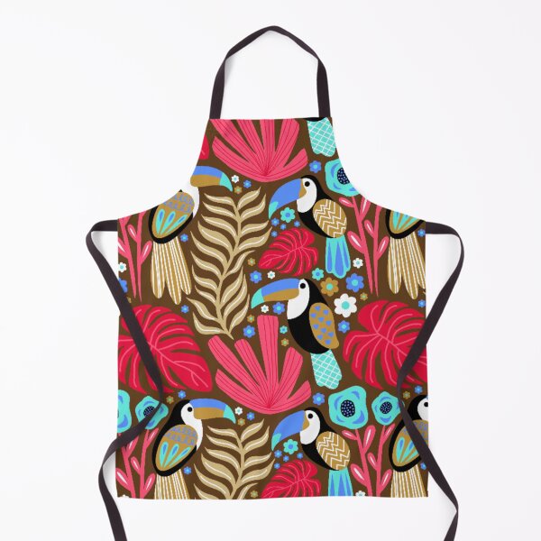 Item preview, Toucan Tropical Seamless Pattern designed and sold by TheCatmeow2000.