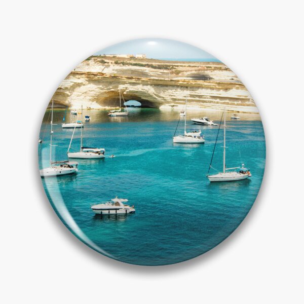 Item preview, MARITIME #39 - Sailboats Near Limestone Sea Arches designed and sold by DEL-Productions.
