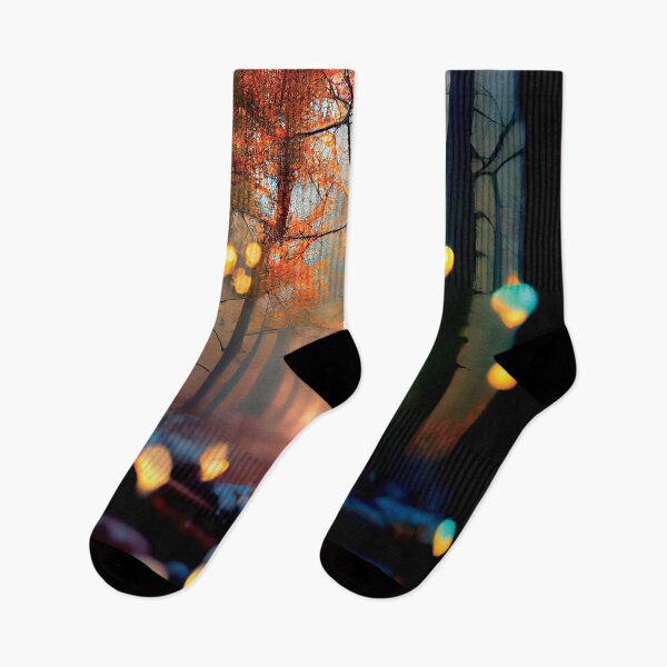 Item preview, a forest filled with lots of trees covered in lights designed and sold by DesignAtYO.