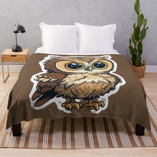 Item preview, Adorable Kawaii Owl Sticker designed and sold by kfir marco.