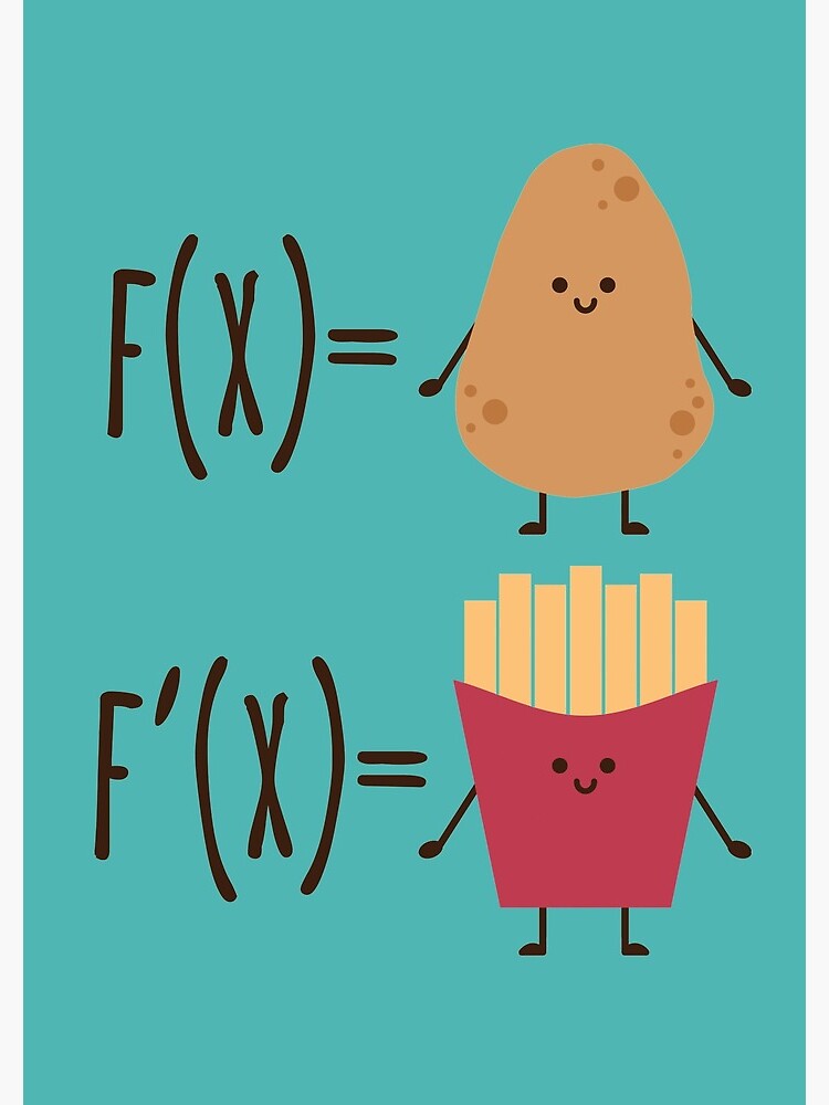 The derivative of a potato by Purpledots