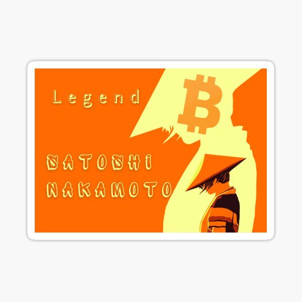 Artikel-Vorschau von Satoshi Nakamoto-Legende, designt und verkauft von BitHouse-Co.