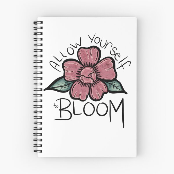 Item preview, Allow Yourself To Bloom, Garden Inspiration, Inspirational Quote, Floral Quote, In Bloom designed and sold by 10pmCreations.