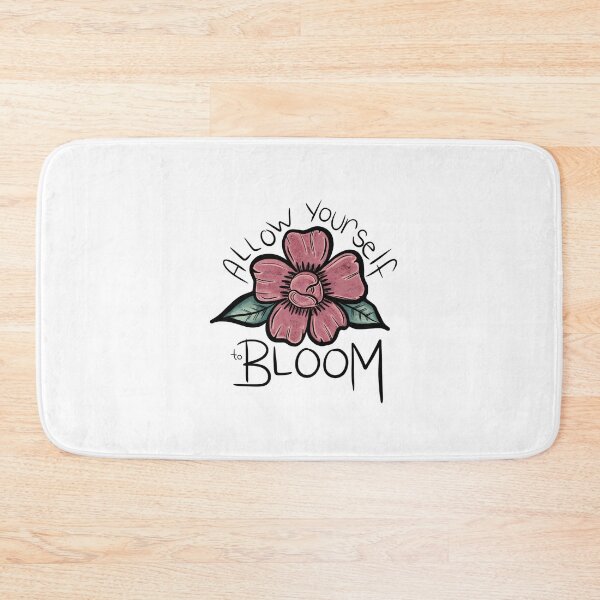 Item preview, Allow Yourself To Bloom, Garden Inspiration, Inspirational Quote, Floral Quote, In Bloom designed and sold by 10pmCreations.