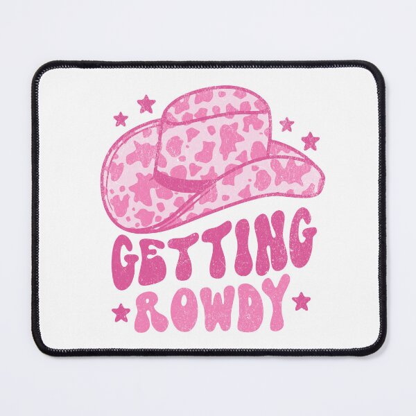 Item preview, Getting Rowdy Retro Space Cowgirl Hat Pink designed and sold by PUFFYP.