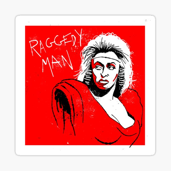 Raggedy Man Sticker
