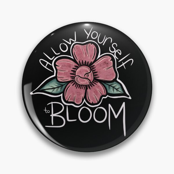 Item preview, Allow Yourself To Bloom, Garden Inspiration, Inspirational Quote, Floral Quote, In Bloom designed and sold by 10pmCreations.