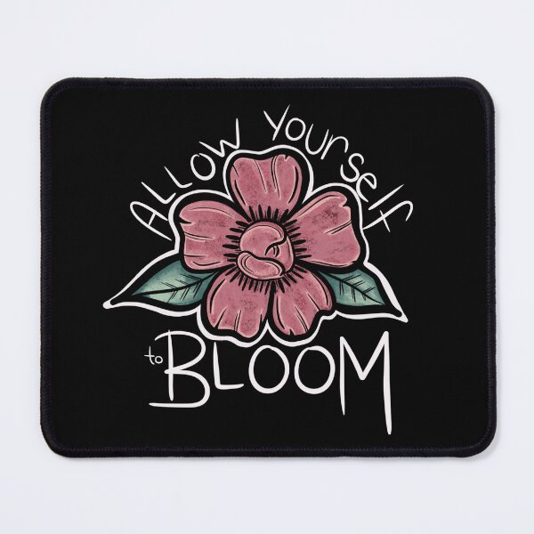 Item preview, Allow Yourself To Bloom, Garden Inspiration, Inspirational Quote, Floral Quote, In Bloom designed and sold by 10pmCreations.