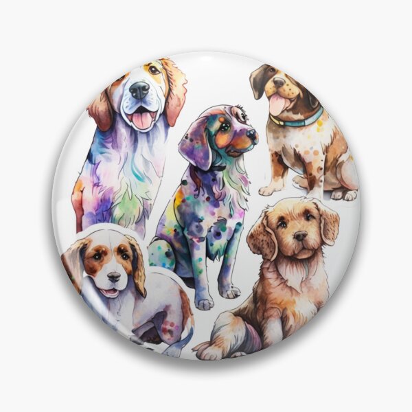 Item preview, life goal pet all the dogs designed and sold by printiesart.