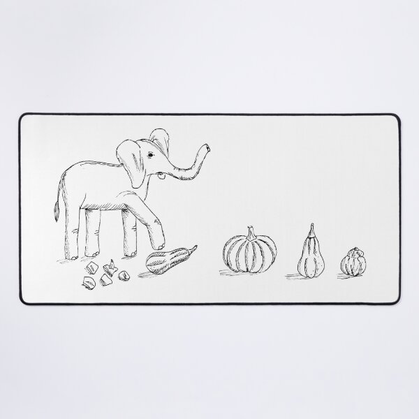 Item preview, Elephant Squashing Squashes designed and sold by Marian Hayes.